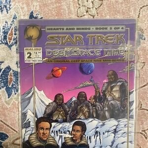Star Trek Deep Space Nine Hearts and Minds 2 of 4 Comic Book Malibu Comics
